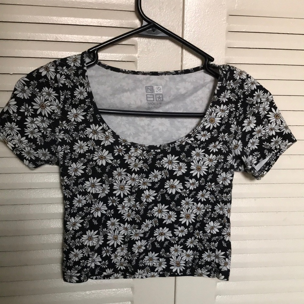 Sunflower crop top